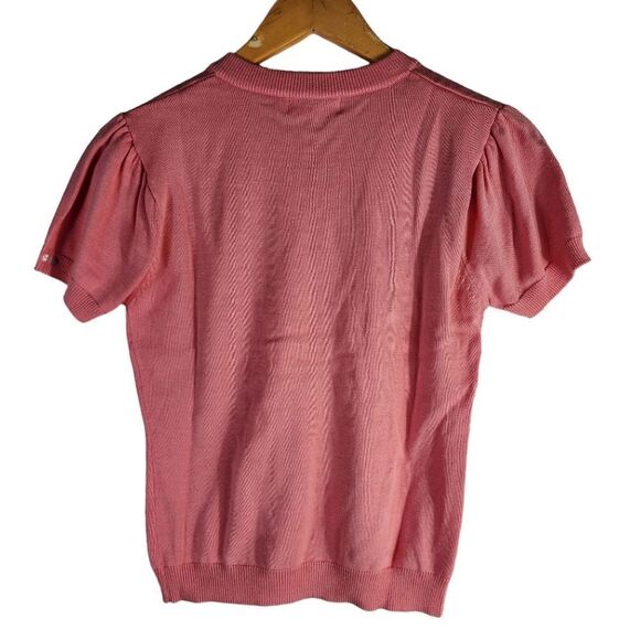 Three purl knitwear  pink breast cancer shirt - Picture 2 of 9